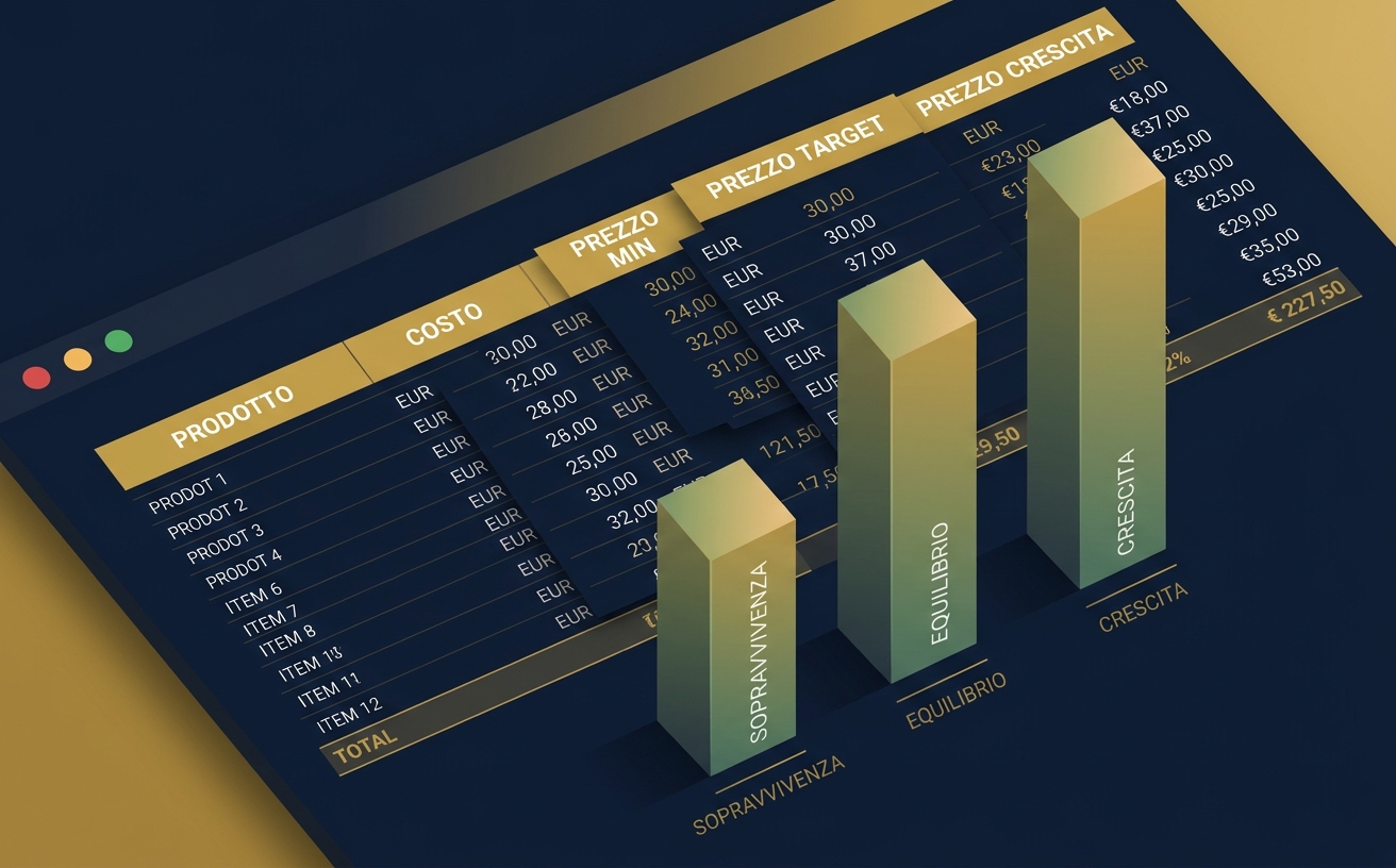 Calcolatore Prezzi Strategico